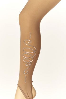 Rhinstones Motifs - Show Microfiber