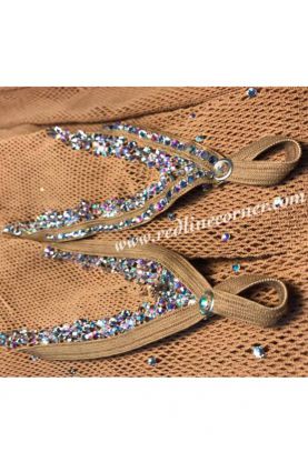 Rhinstones Motifs - Show Fishnet Tights